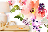 Purple Pink Bouquet Wallpaper